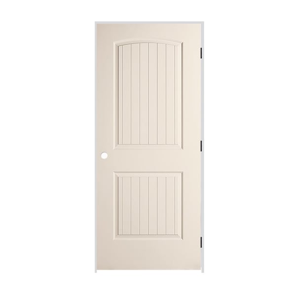 Trimlite Molded Door 18" x 80", Primed White, Fiberboard 1668MHCSANLH1D714 - main